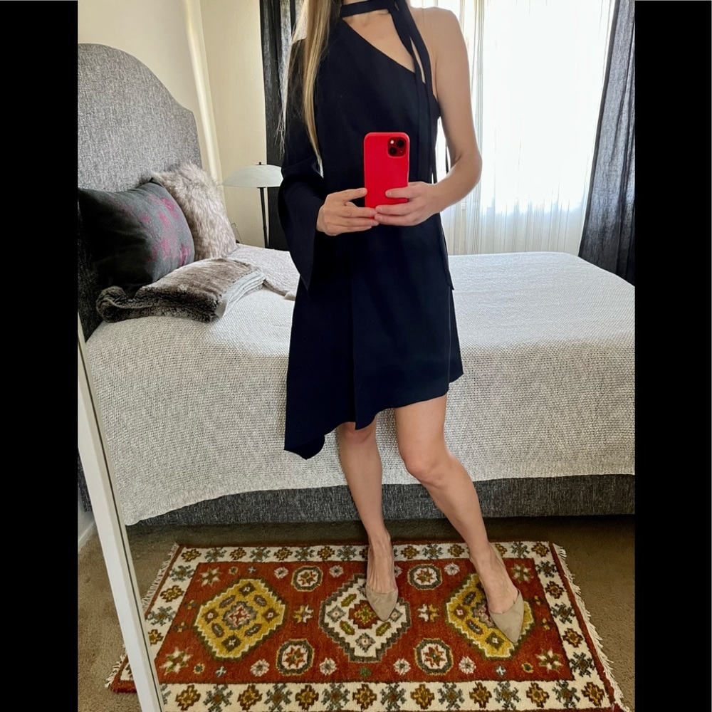 💃💃 Cinq a Sept brand new dress midi one shoulder